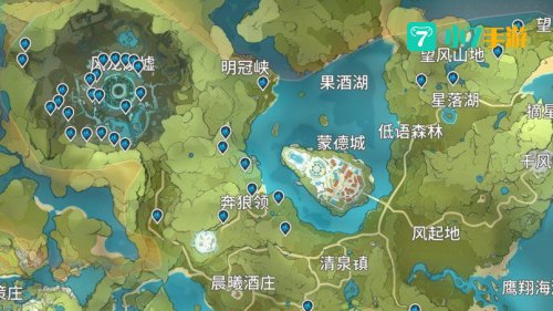 原神水晶块哪里多