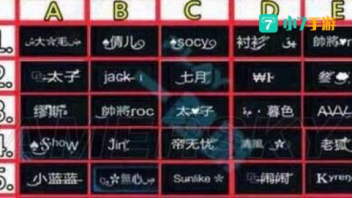 qq飞车特殊符号大全